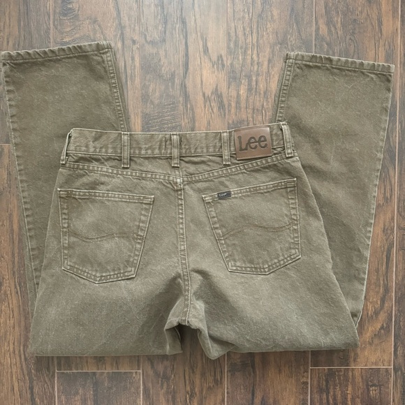 Lee Regular Fit Brown Denim Jeans - Picture 2 of 7